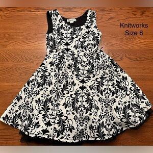 Girls Knitworks Dress Size 8 (B2L10)